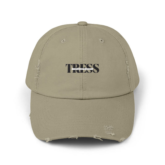 Distressed Cap - Light Olive