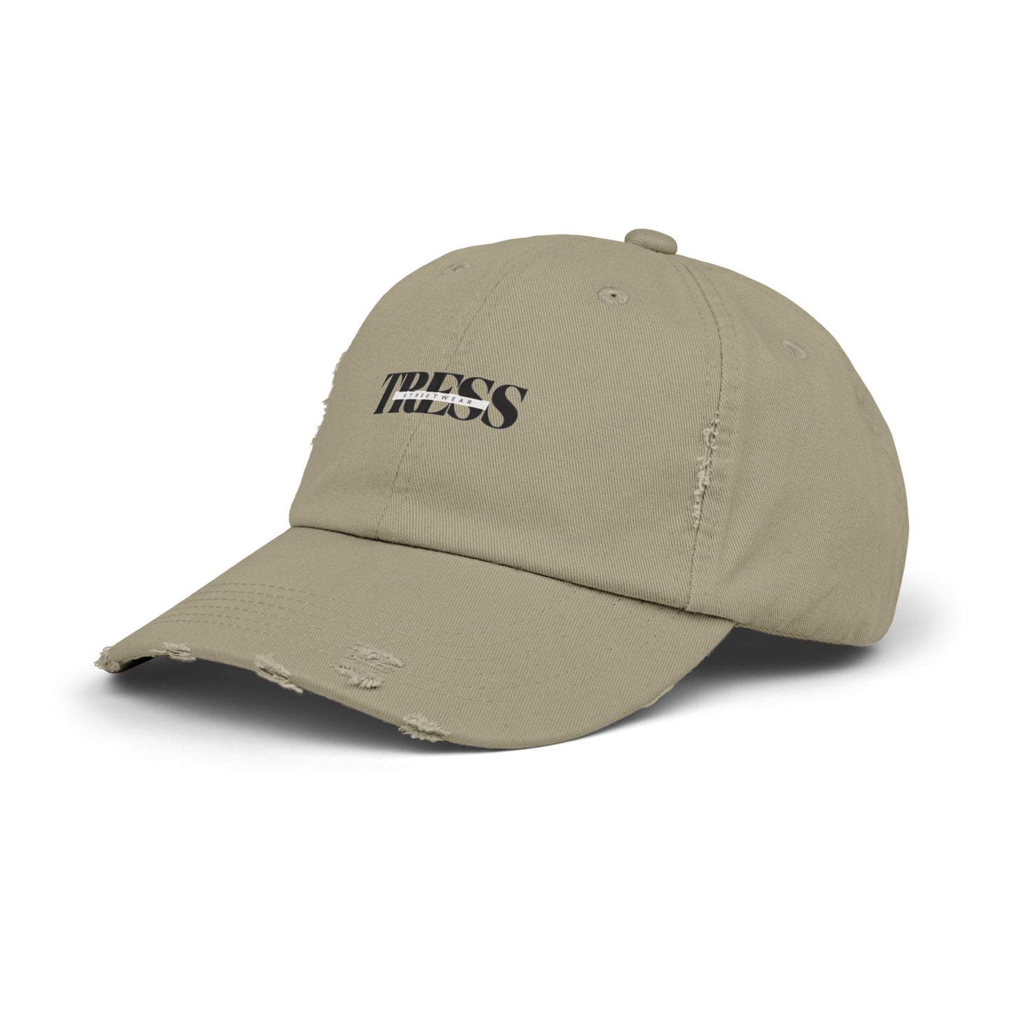 Distressed Cap - Light Olive